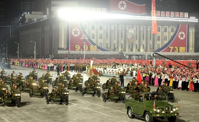 朝鲜 阅兵仪式