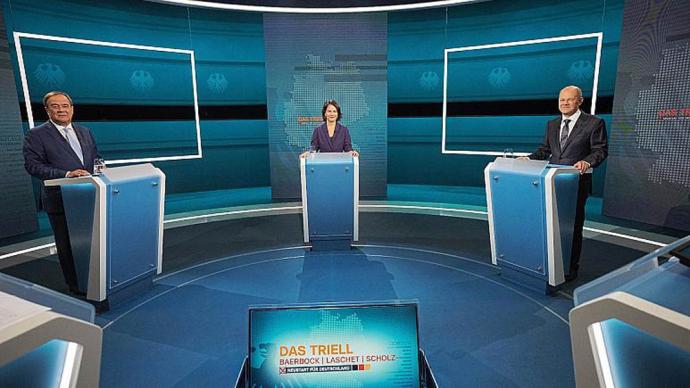 德国大选电视辩论
