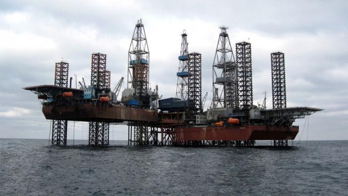 克里米亚石油天然气公司黑海钻油平台