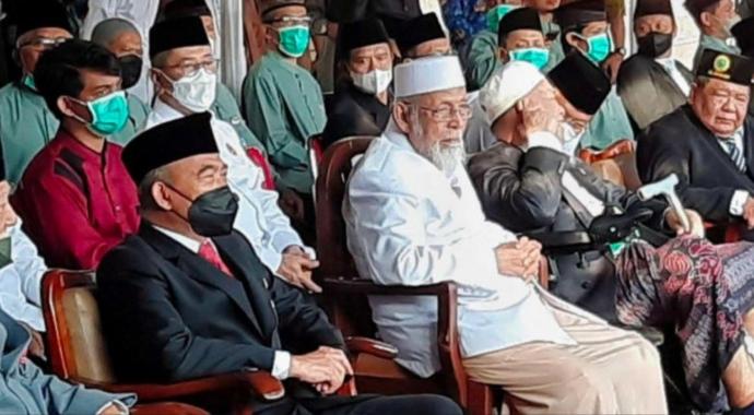 印尼回教祈祷团精神领袖阿布峇卡 Abu Bakar Ba'asyir