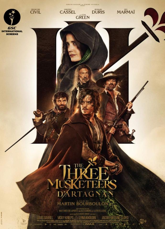 LeFF, 法国电影节, 三剑客,The Three Musketeers: D'Artagnan,大仲马,GSC,
