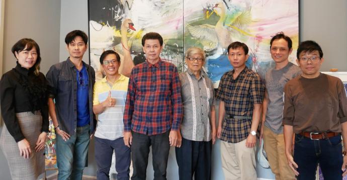现代水彩画家协会, 改选, 黄振景,马来西亚现代水彩画家协会美术史,