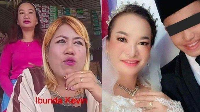 印尼41岁富婆“嫁闺蜜16岁儿子