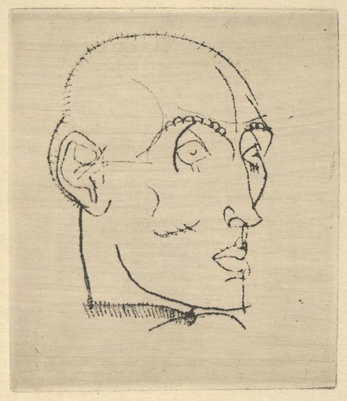 席勒画作《一个男人的肖像》