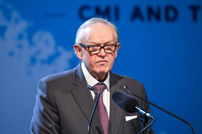 芬兰前总统阿提沙利 Martti Ahtisaari