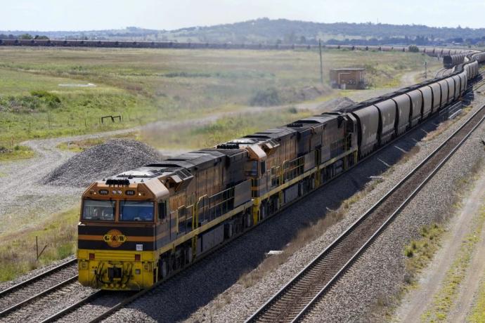 澳洲 猎人谷 运煤列车