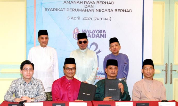 SPNB及Amanah Raya 签署策略合作协议