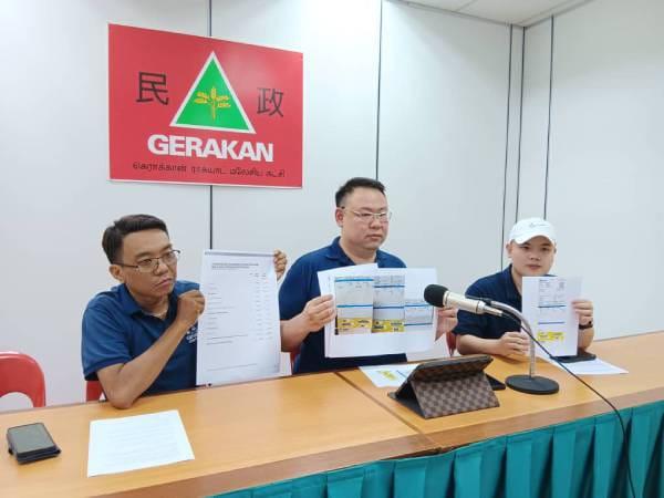 民政党接逾50投诉 黄义恩:槟城人为水费抓狂