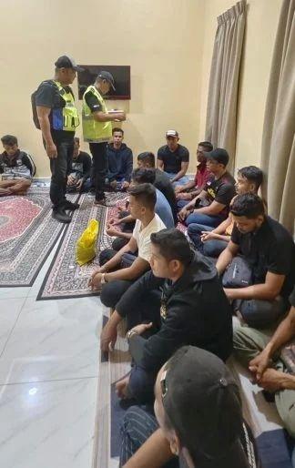 印尼犯罪集团设立  警方突击民宅捕20非法移民