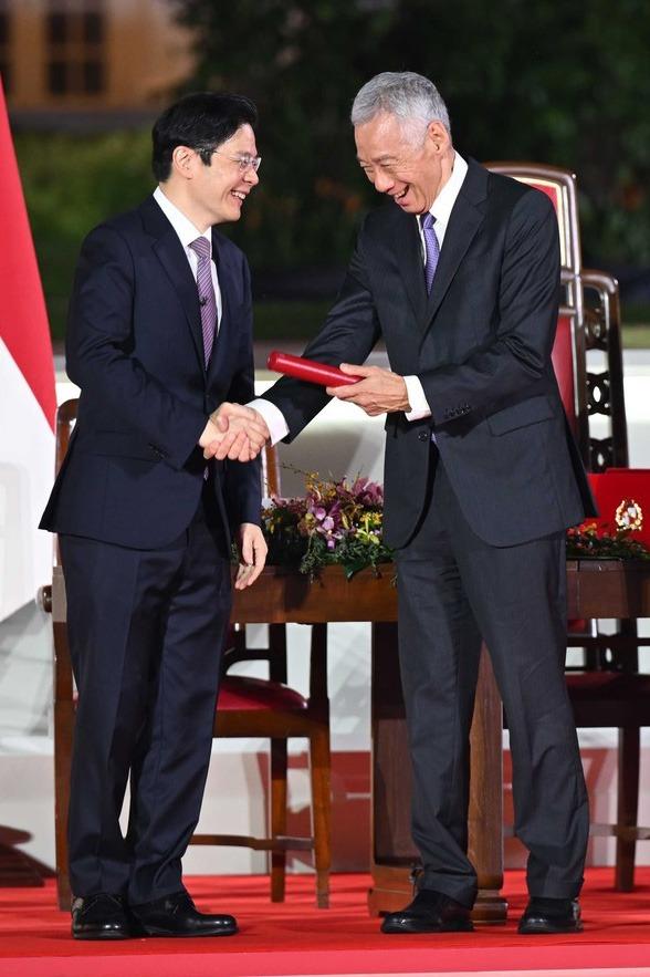 黄循财宣誓就任新加坡总理