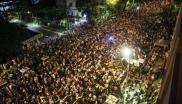 3万人包围台湾立法院