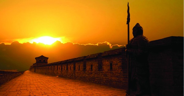 平遥古城在1997年被列入世界遗产名录。（网络图）