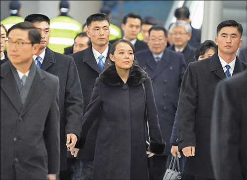 金与正据称在平昌冬奥和朝韩峰会举行之间分娩。