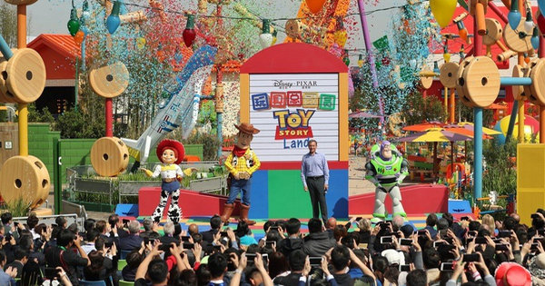 上海迪士尼《玩具总动员》主题园区上个月开幕。