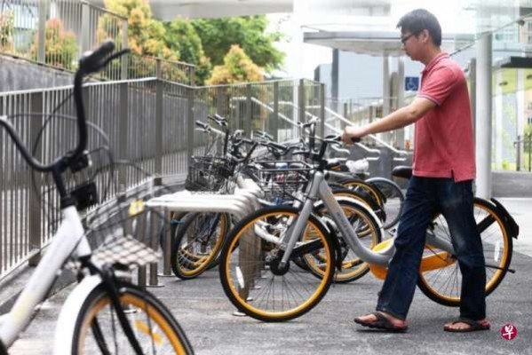 共享脚踏车业者oBike，即日起宣布退出新加坡市场的营业。（网络图）