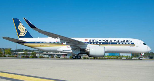 新航将从10月11日起，用A350-900ULR飞机，执飞新加坡至纽约美国纽约纽瓦克（Newark）的直飞航班。（撷自联合早报）