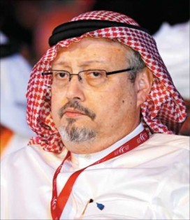 对利雅德当局及政策持批判态度的卡舒吉，2012年赴杜拜出席“阿拉伯媒体论坛”。（欧新社）