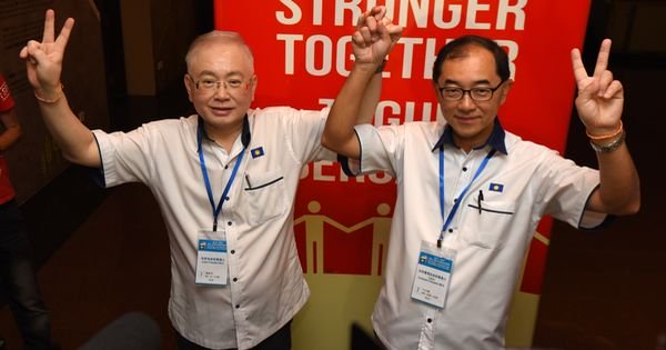 魏家祥和马汉顺自行宣布中选为新任总会长和署理总会长。