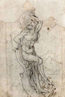 达文西这幅《殉道者圣塞巴斯蒂安》素描将于2019年拍卖，惟艺术史学家质疑其真伪。