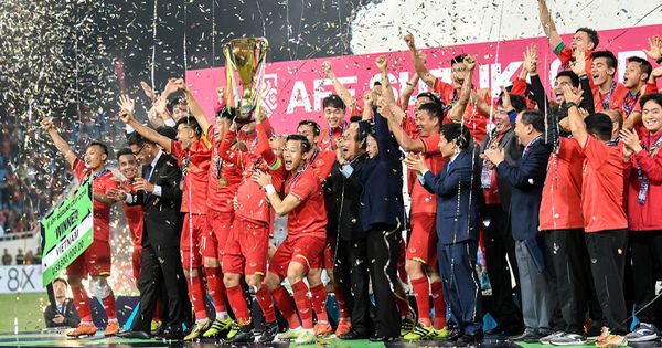 越南自2008年后，10年后第2次捧杯。