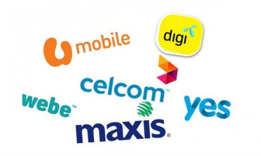 Digi-UMobile-Celcom-Maxis