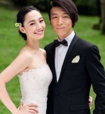 陈羽凡（右）自爆早在2年前就和白百何协议离婚。