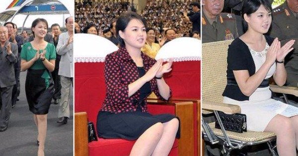 李雪主的穿衣风格，在朝鲜掀起时尚热潮。（资料图片）