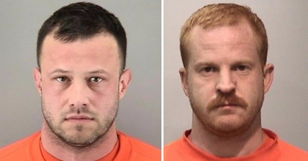 耶鲁大学毕业生、精神科医生洛克哈特（左）与室友马丁，在星期二因拥有、散布多项儿童色情品而被捕。