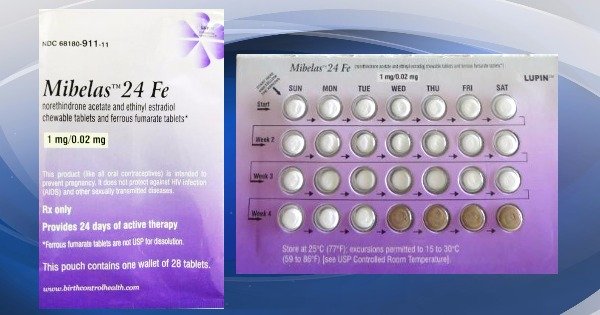 美国药企“鲁宾”正在回收一批避孕药，此药因包装标示出错，或增加意外怀孕风险。
