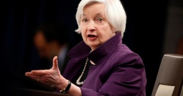 美联储主席叶伦认为，另一波金融危机不太可能在“我们的有生之年”发生。（路透社）