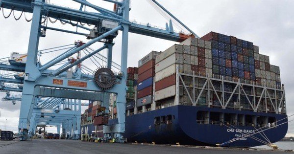 自周二早上6时一艘货运船靠岸后，系统就开始当机，APM码头需停止运作，货柜停止搬运及卸货。（网络图）