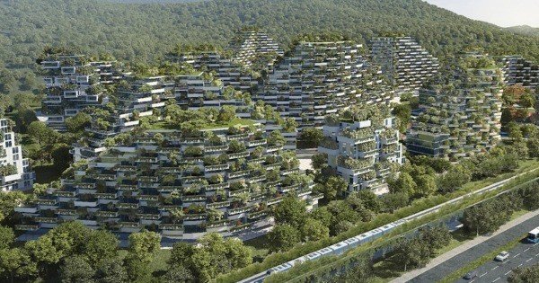 中国政府委托意大利设计师博埃里设计的柳州“森林城”，将在2018年动工并于两年后竣工。