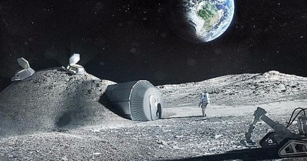 欧洲太空总署正策划“月球村”计划。（资料图片）