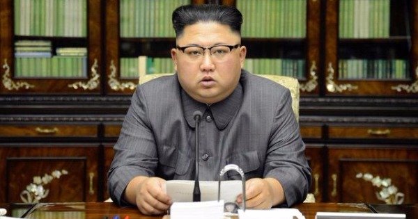 朝鲜领导资料照片人金正恩。