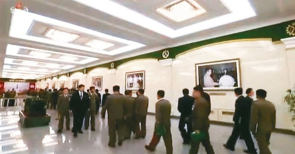 朝鲜中央通讯社播放军需会议画面。（朝中社）