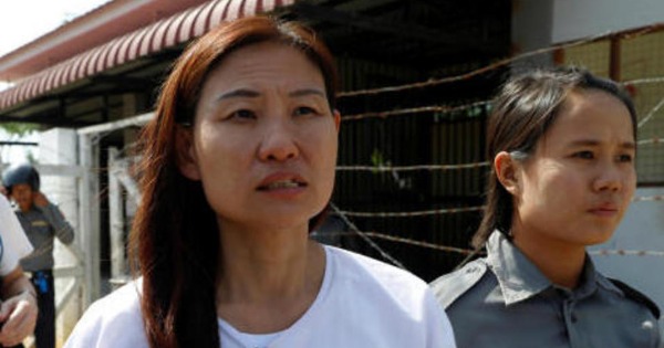 莫彩玲在缅甸使用无人机拍摄国会大厦被捕后获释。