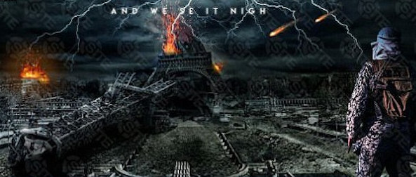 在“巴黎围城战”最新宣传片中，可见艾菲尔铁塔“被炸平”，以及“回教国”分子狙击敌方。