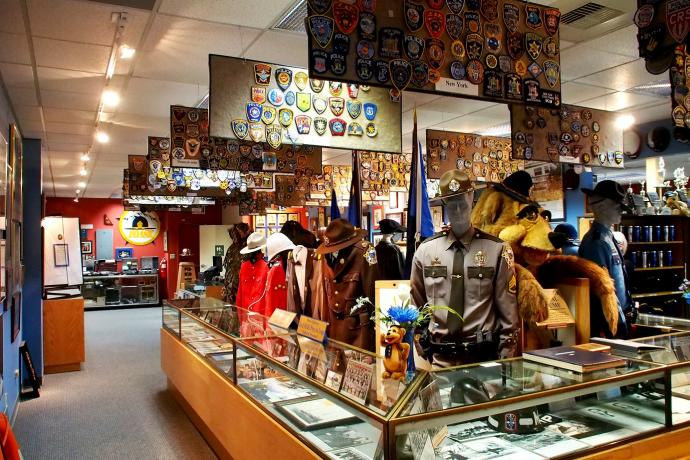 安克雷茨的阿拉斯加州警博物馆。