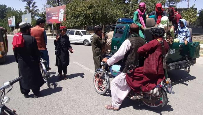 阿富汗赫拉特塔利班武装分子