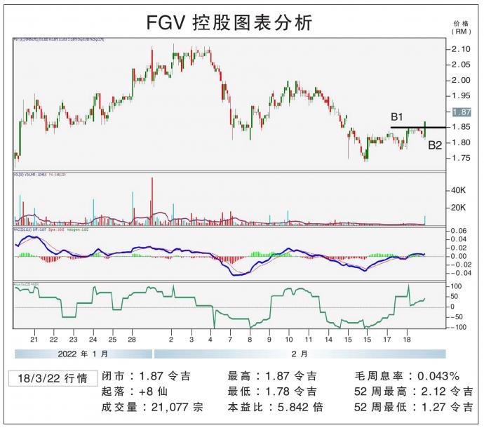 FGV控股图表分析