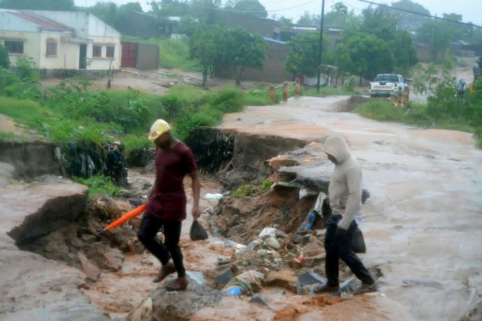 热带气旋袭莫桑比克 Mozambique Gombe