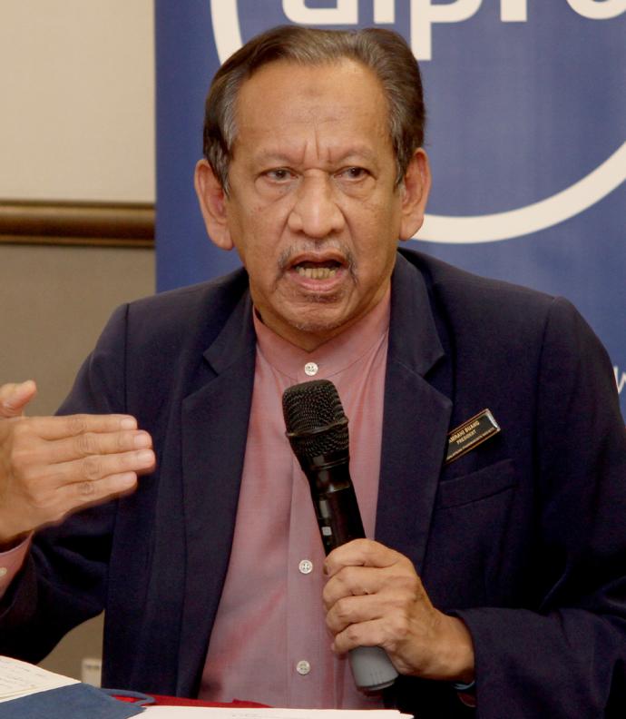 马来西亚药剂师协会主席安拉希布昂 