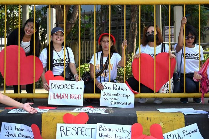 菲律宾推动离婚合法化