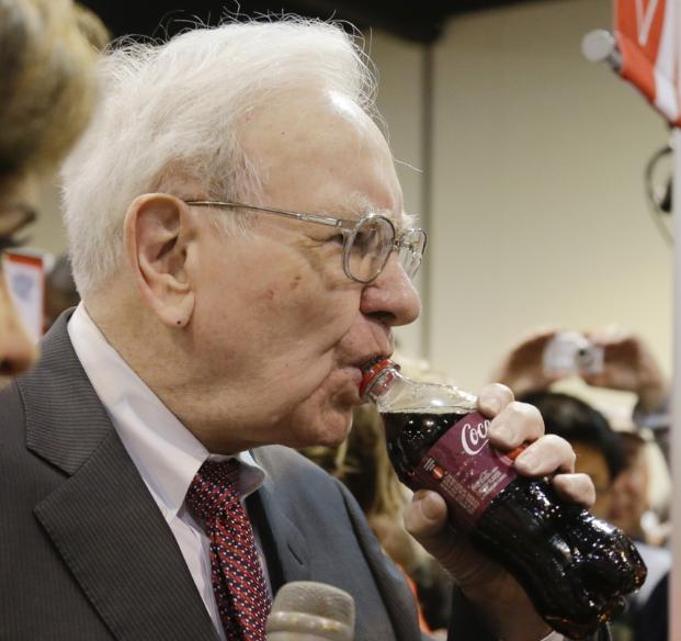 巴菲特爱喝可乐 Warren Buffett