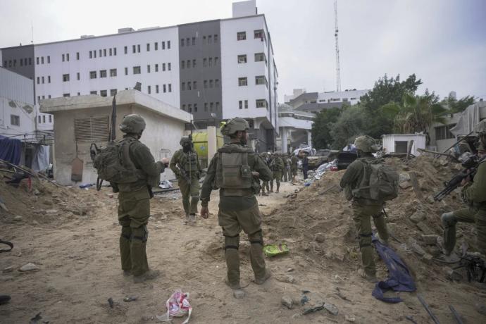 以色列扫荡加沙希法医院 称击毙170多名武装分子