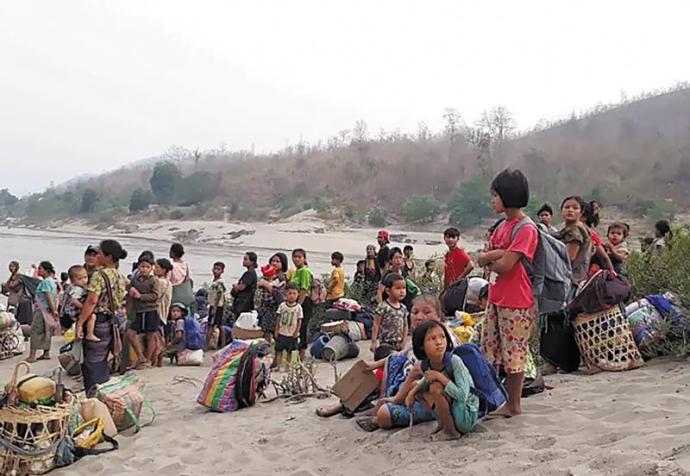 缅甸 克伦族 难民 泰缅边境