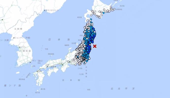 日本福岛地震