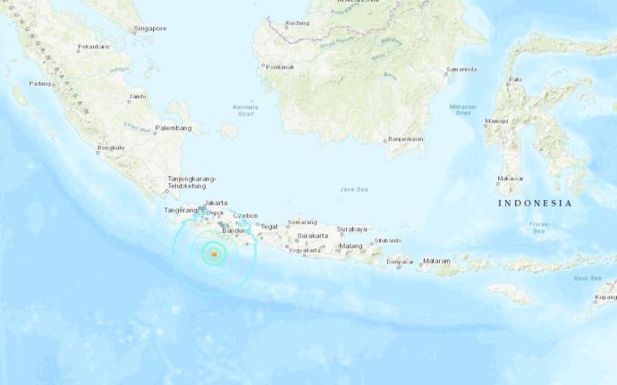 印尼爪哇岛外海地震