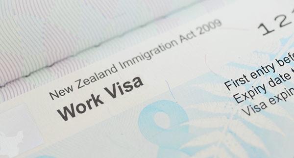 纽西兰工作签证