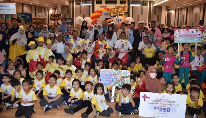 阿米鲁丁 最多幼儿园参与诚信意识运动类别的马来西亚纪录大全